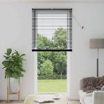 vidaXL Венецианска щора Черен 213 x 90 см 25 mm ПВЦ (42003750)