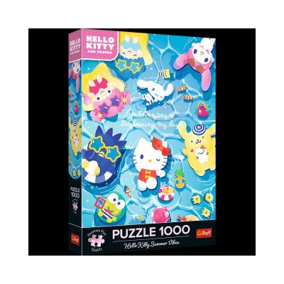 12067 "1000 - Trefl Premium Plus - Hello Kitty Letni relaks" / Hello Kitty FSC Mix 70%