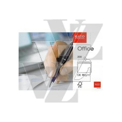 Obálka C6 Office v krabičce s krycí páskou 120g 200ks, Elco