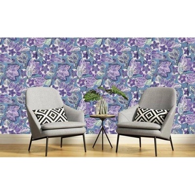 DIMEX ART Луксозна флизелинова тапета цветна картина с листа