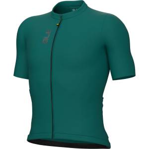 Alé Мъжка фланелка с къс ръкав за колоездене Alé Pragma Color Block Off Road Jersey Cycling jersey - Moss Green (056-3427-0513)