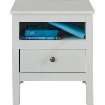 Image 1 of Konsimo Sp. z o. o. Sp. k Нощно шкафче FARGE 52x47 см бял (KO0127)