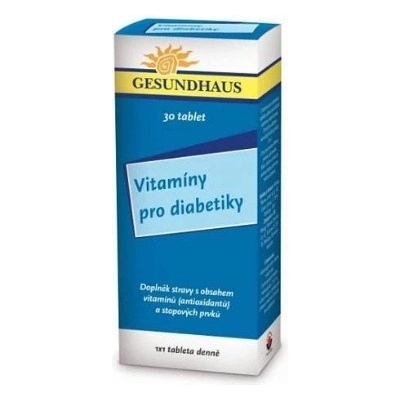 GesundHaus Vitaminy pro diabetiky 30 tablet