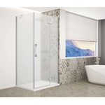 SAPHO Trinity - Душ кабина 90x80 см, дясна, матирано стъкло/хром GT5680-90MR-CH (GT5680-90MR-CH)