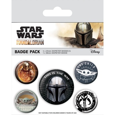EPEE Merch Red Robin Sada odznaků Mandalorian