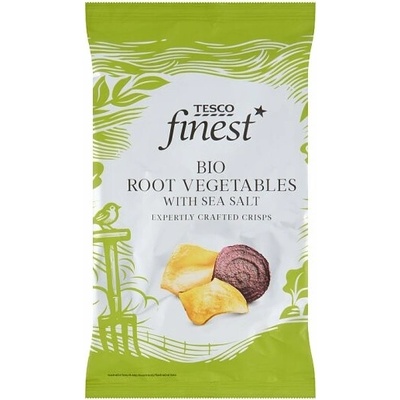 Tesco Finest Bio zeleninové lupienky s morskou soľou 100 g