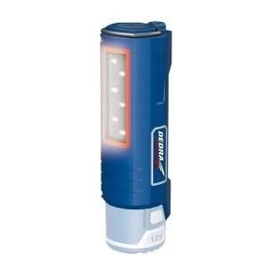 Dedra 12v led rechargeable flashlight 300lm 0*ah