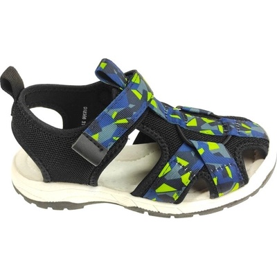 Mat Star 366 detská obuv black/green
