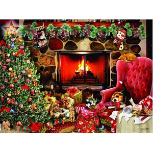 SunsOut - Puzzle Christmas Mayhem - 1 000 piese