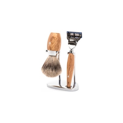 Mühle Kosmo Olive Fine Badger Fusion sada