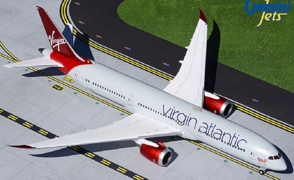 航空機・ヘリコプター Gemini400 Virgin Atlantic B787-9 G-VZIG Gemini Jets Virgin Atlantic 787-9 1/400 Model Review (2021