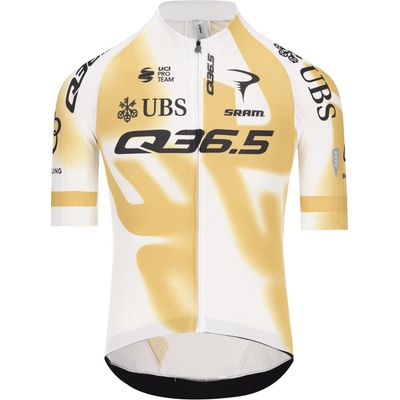 Q36.5 Gregarius Pro Team Off-Road Jersey gold white 2026