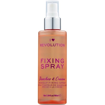 I Heart Revolution Fixing Spray Peaches & Cream Фиксатор за грим 120gr