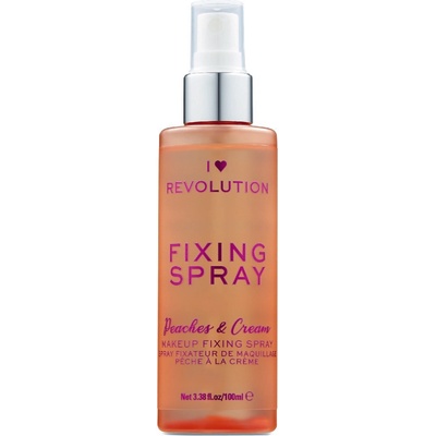 I Heart Revolution Fixing Spray Peaches & Cream Фиксатор за грим 120gr