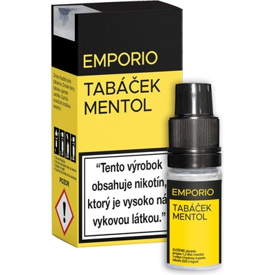 Emporio Tobacco Mentol 10 ml 6 mg