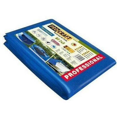 Procraft Zakrývací plachta s oky BT2x8, 2x8m, 50g/m2, modrá