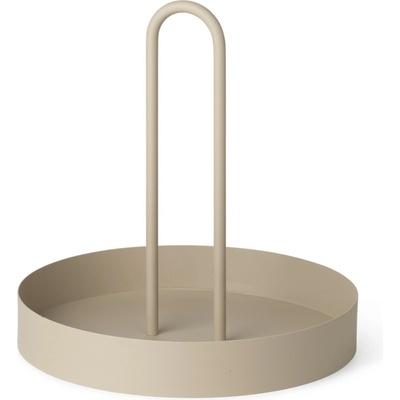ferm LIVING Podnos na servírovanie GRIB 28 cm kašmírová železo