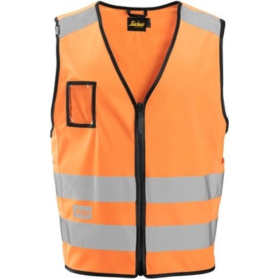 Snickers Reflexní vesta Workwear třída 2 oranžová