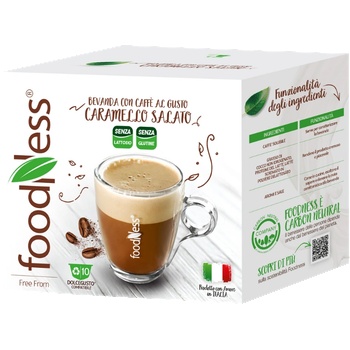 FoodNess Кафе капсули FoodNess Bevanda Caramello Salato, Dolce Gusto, 10бр