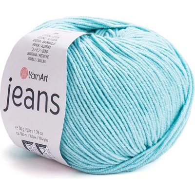 Yarn Art příze YarnArt Jeans 81 ledově tyrkysová