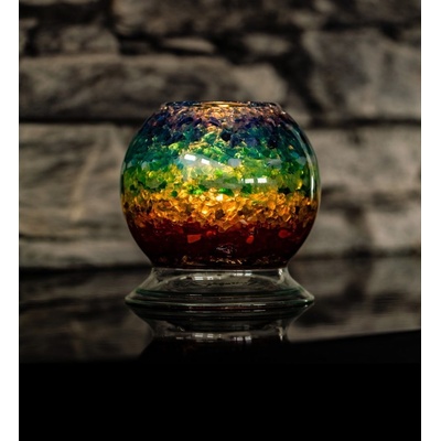 Relaxační svícen ViaHuman – rainbow 90mm