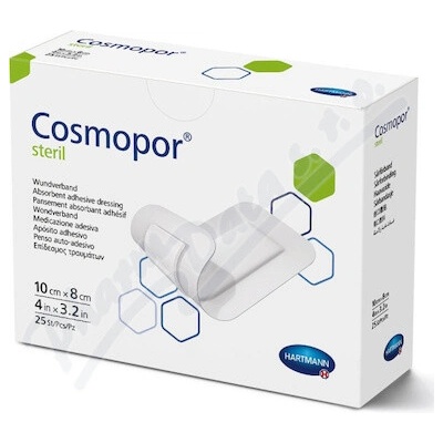 Hartmann Cosmopor náplast steriní 10 x 8 cm 25 ks