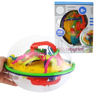 3D Magický labyrint 208 kroků