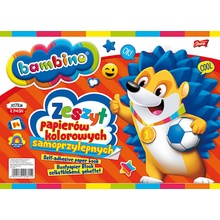 Bambino Samolepící barevný papír B4 80 g/m2 8 listů