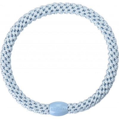KKNEKKI Gumička do vlasů Kknekki Slim Baby Blue, modrá barva, textil – Zbozi.Blesk.cz