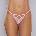 Allure Do Not Disturb Lace Thong Pink