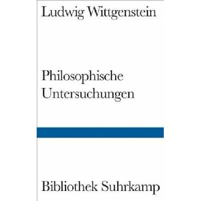 Philosophische Untersuchungen - Wittgenstein, Ludwig