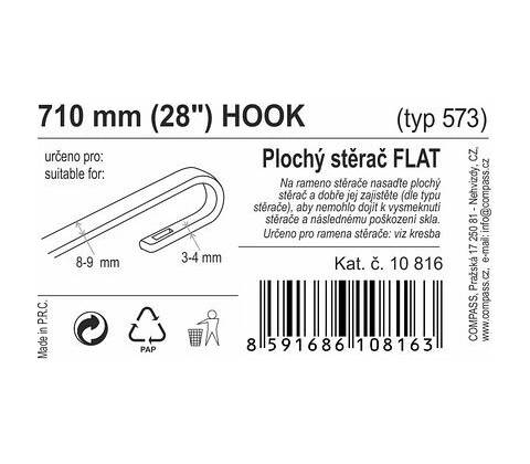 Compass Flat Bulk 710 mm 10816