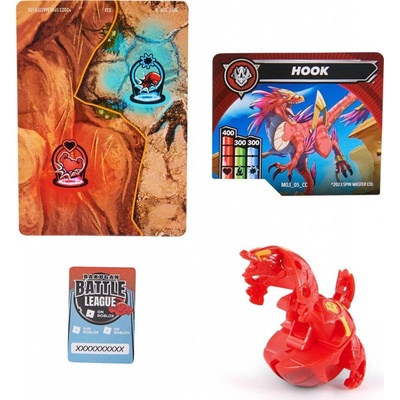 Bakugan Základní Bakugan S6 Dragonoid Red