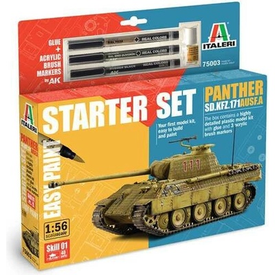 Italeri Panther Sd.Kfz.171 Ausf. A Starter Set 1:56