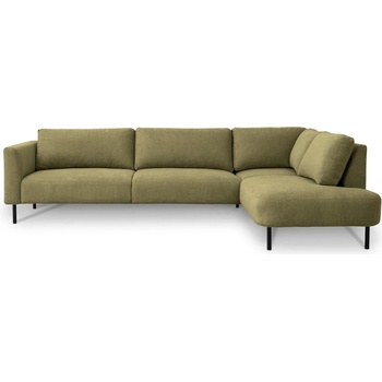 Scandic Ъглов диван в цвят горчица (десен ъгъл) Hero - Scandic (HERO ROUND OC R MITO06)