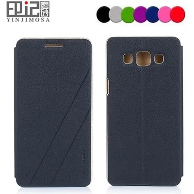 Samsung Galaxy A7 SM-A700F Wallet Кожен Калъф + Протектор