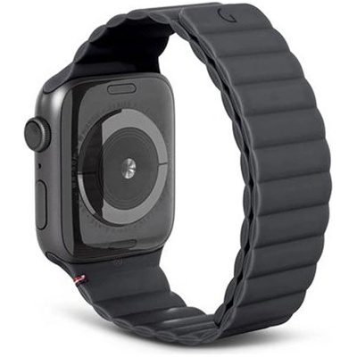 Decoded remienok Silicone Traction Strap pre Apple Watch 42/44/45mm Charcoal D21AWS44TS3SCL