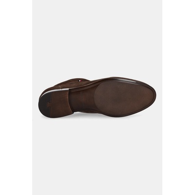 Tommy Hilfiger Велурени мокасини Tommy Hilfiger TH FLEXIBLE SUEDE LOAFER (FM0FM05496)