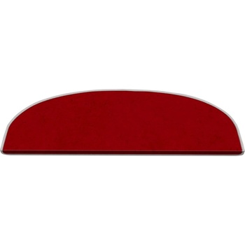 Vitaus Червени стълбищни стъпала в комплект от 16 части 20x65 cm Plain Color - Vitaus (MRD-OVR-3285-SET16)