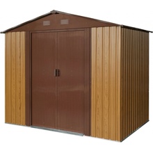 BestBerg ZDB-4D 4,1 m² červené dřevo / hnědá