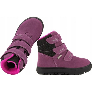 Bartek dětské boty dívčí kožené boty na suchý zip