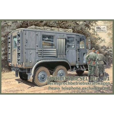 IBG Models EINHEITSDIESEL Heavy Telephone Exchange Van 1:35