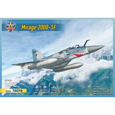 Mirage MODELSVIT 2000 5F Multirole Jet Fighter 4 camo 1:72