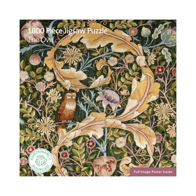 Adult Sustainable Jigsaw V&a The Owl Ethical Sustainable Earth-Friendly 1000 dielov