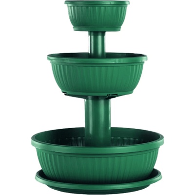 Икебана на 3 нива 70 см. , зелена 69872