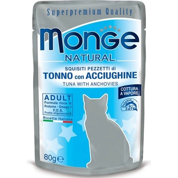 Monge cat Tuniak s sardelou 80 g