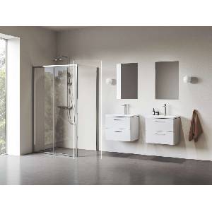 RAVAK Blix II - Душ стена NBLPS-90, 90x195 см, хром/прозрачно стъкло 9BM70C00Z1 (9BM70C00Z1)