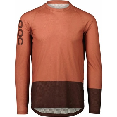 MTB Pure LS Jersey Himalayan Salt/Axinite Brown