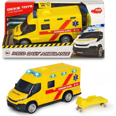 Dickie Ambulance Iveco česká verze 18 cm