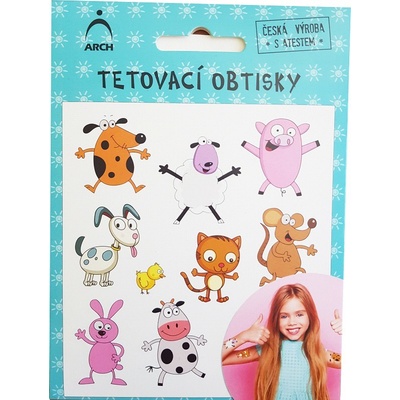 Tetovací obtisky zvířátka – Hledejceny.cz